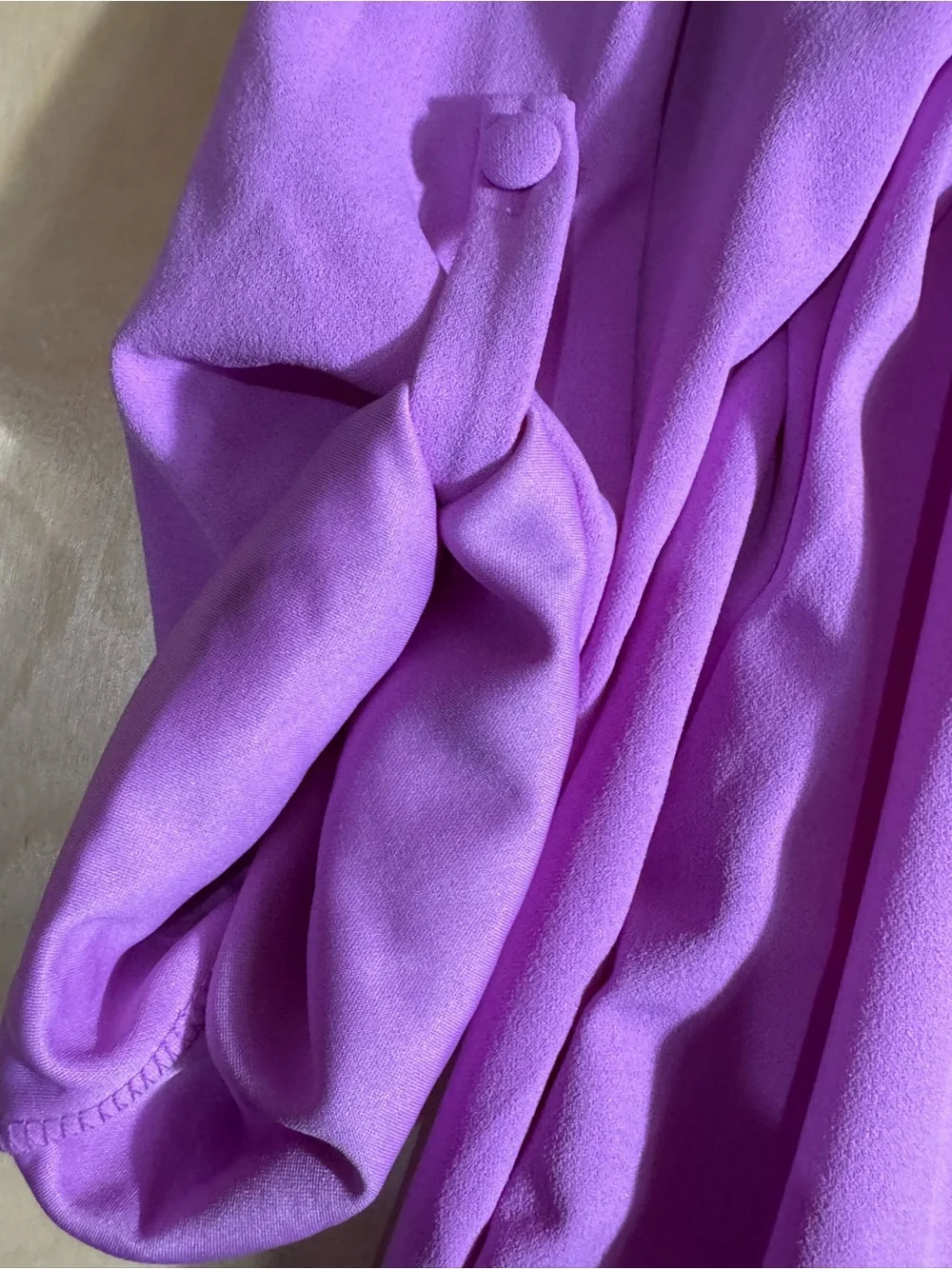 ANDREE BY UNIT Lavender-Purple Open Front Blazer Size 2X